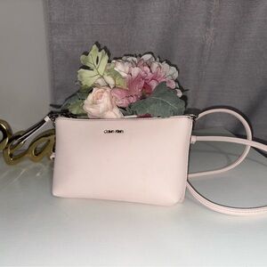 Calvin Klein Light Pink Crossbody Bag